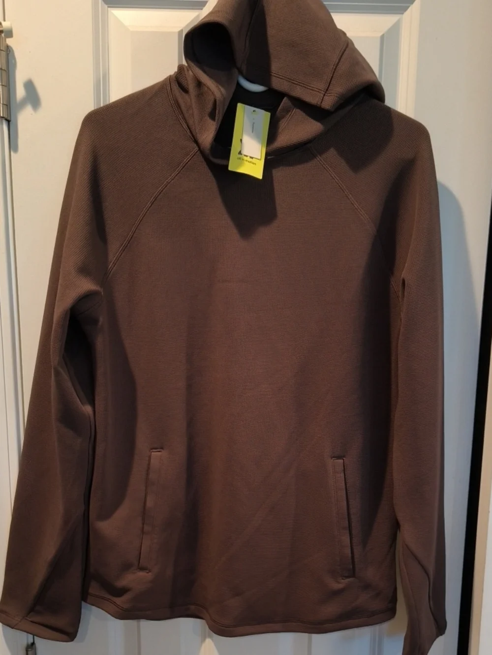 all in motion Men's Brown Hooded Pullover - Picture 1 of 4